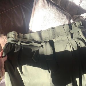 Plus size wide legged pants